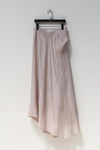 Marc Le Bihan irregular wrinkled silk skirt series 2503 deadwood rose